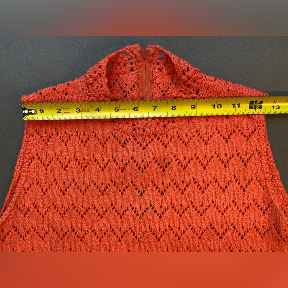Vintage Picardo Knits Maxi Dress 2 pieces long sleeve jacket + sleeveless dress - Picture 11 of 16